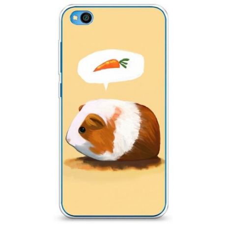 Силиконовый чехол "Мечты морской свинки" на Xiaomi Redmi Go / Сяоми Редми Го