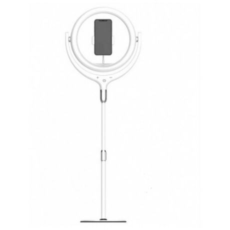 Кольцо-лампа для селфи JMARY F-539B, со штативом, USB, белый, зажим, кронштейн