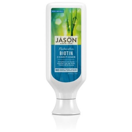 Кондиционер для волос восстанавливающий с биотином Jason Restorative Biotin Pure Natural Conditioner 454 мл