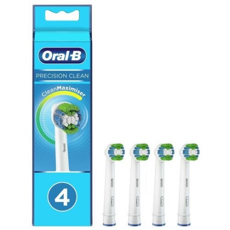 Насадки для зубной щетки ORAL-B EB20RB Precision Clean 4 шт
