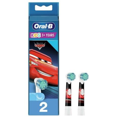 Насадки для зубной щетки ORAL-B Kids EB10S 2K Cars 2 шт