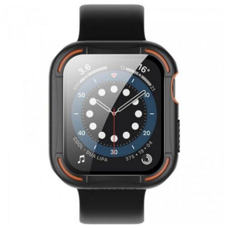 Nillkin CrashBumper Чехол со стеклом для часов Apple Watch 4 / 5 / 6 / SE (44 мм)