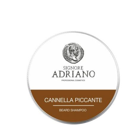 Шампунь твердый для бороды Корица "Cannella piccante" SIGNORE ADRIANO 50гр.