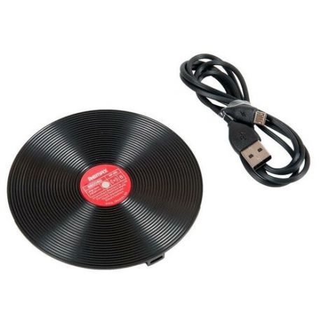 Беспроводное зарядное устройство REMAX RP-W9 Vinyl Series, черный