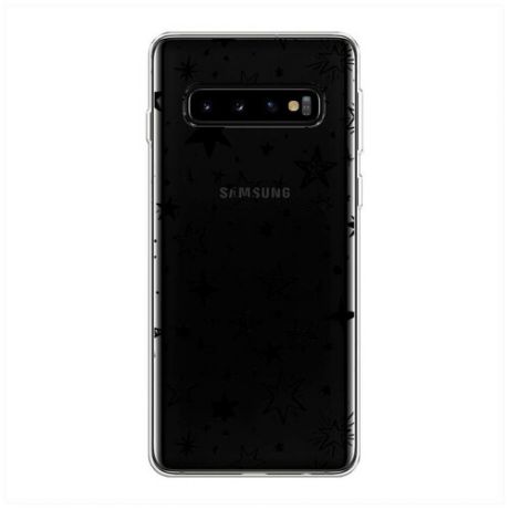 Силиконовый чехол "Планеты драже" на Samsung Galaxy S10 + / Самсунг Галакси S10 Плюс