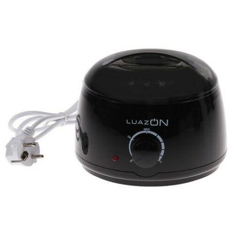 Luazon Home Воскоплав LuazON LVPL-07, баночный, 100 Вт, 400 г, регулировка температуры, 220 В, черный