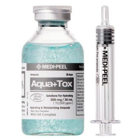 Ампульная сыворотка для сияния кожи MEDI-PEEL Aqua Plus Tox Ampoule, 30 мл