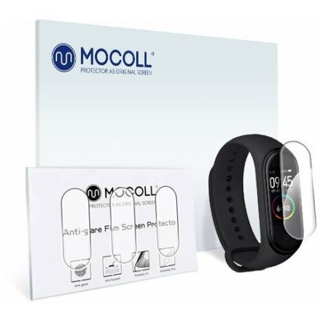 Пленка защитная MOCOLL для дисплея MI Bracelet 4 3шт Прозрачная глянцевая
