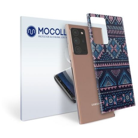 Пленка защитная MOCOLL для задней панели Samsung GALAXY Note 10 Plus Богемный узор Аргайл