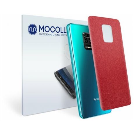 Пленка защитная MOCOLL для задней панели Xiaomi Redmi 10x Кожа красная