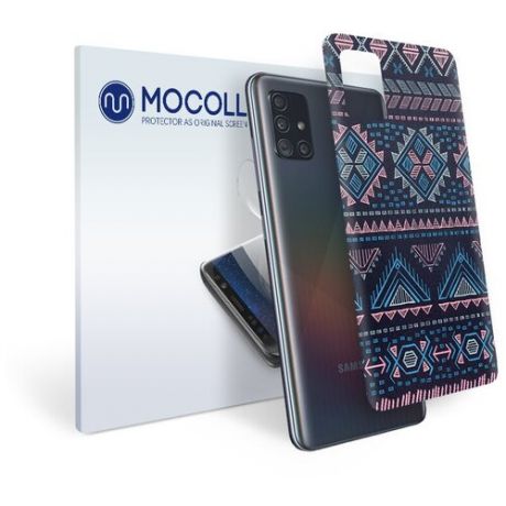 Пленка защитная MOCOLL для задней панели Samsung GALAXY J6 2018 Богемный узор Аргайл