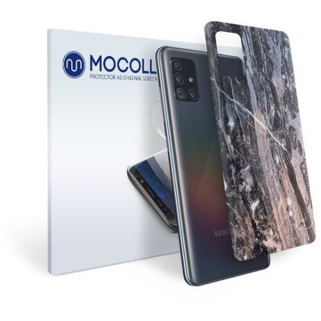 Пленка защитная MOCOLL для задней панели Samsung GALAXY A40S Серый камень
