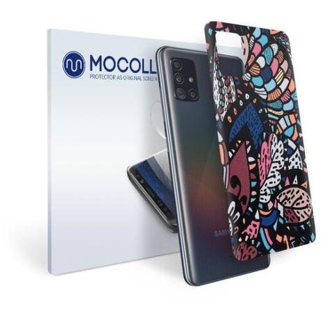 Пленка защитная MOCOLL для задней панели Samsung GALAXY J5 Prine Богемный узор Пальметта