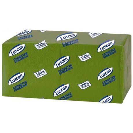 Салфетки Luscan Profi Pack зеленые, 400 шт.