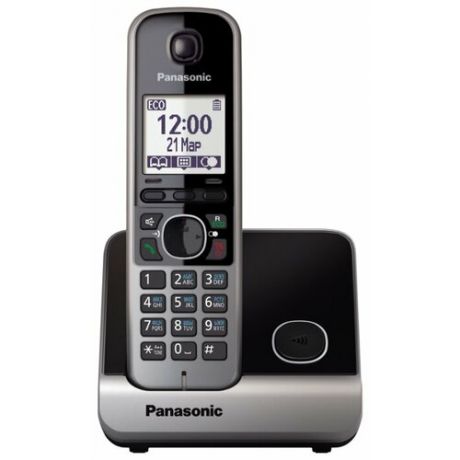 Радиотелефон Panasonic KX-TG6711 серебристый