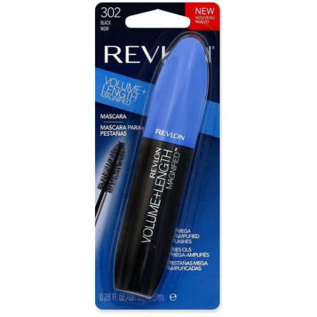 Revlon Тушь для ресниц Volume + Length Magnified Mascara, 301 Blackest Black