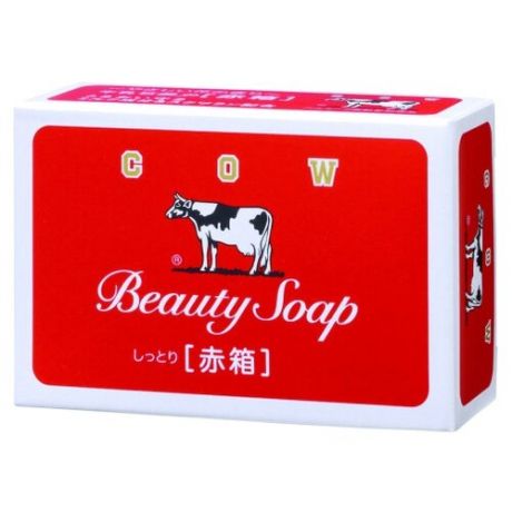 Cow Brand Мыло кусковое Beauty с пудровым ароматом роз, 100 г