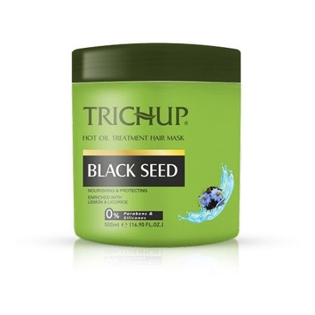 Trichup Маска для волос с горячим маслом черного тмина Hot Oil Treatment Mask Black Seed, 500 мл