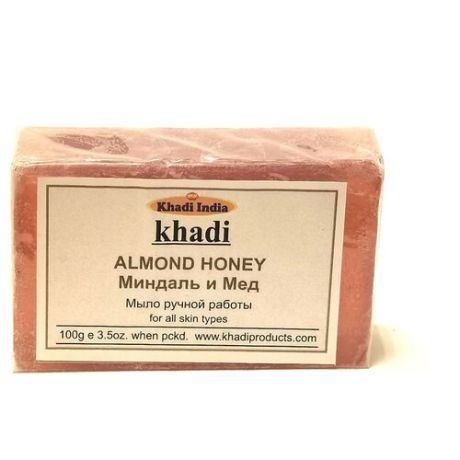 Khadi Мыло кусковое Almond honey, 100 г