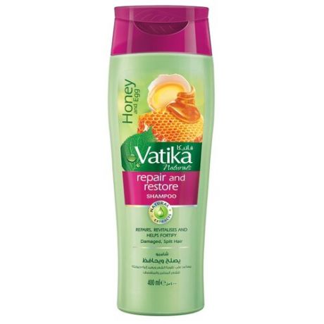 Vatika шампунь Honey and Egg Repair and Restore, 400 мл