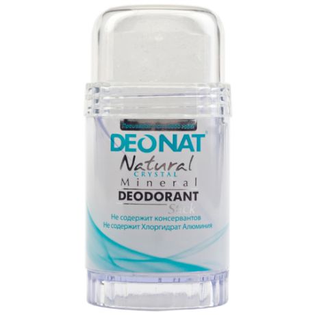 DeoNat, Дезодорант Natural Crystal (twist up), кристалл (минерал), 80 г