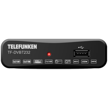 TV-тюнер TELEFUNKEN TF-DVBT232 черный