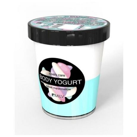 MILV Крем-йогурт Milv «Маршмеллоу», двухцветный, 210 г