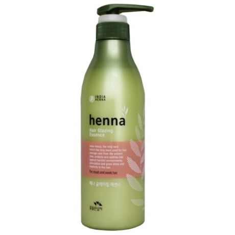 FLOR de MAN Питательная глазурь-эссенция для волос Henna Glazing Essence, 500 мл