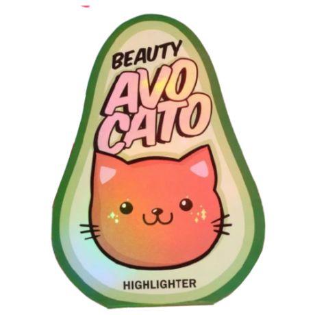 Beauty Fox Запечённый хайлайтер Avocato, бежевый