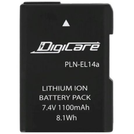 Аккумулятор DigiCare PLN-EL14a / EN-EL14, EL14a, для D3200, D3300, D5300, Df, CoolPix P7800