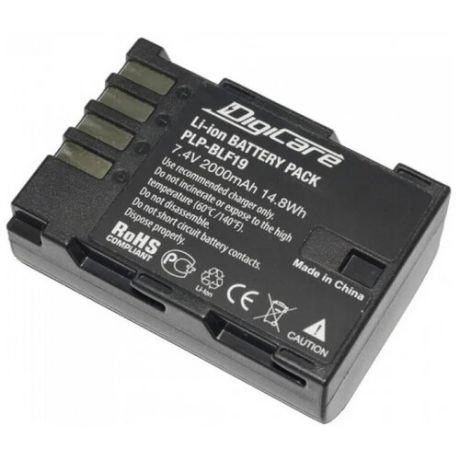 Аккумулятор DigiCare PLP-BLF19 / DMW-BLF19 для DMC-GH3, GH4