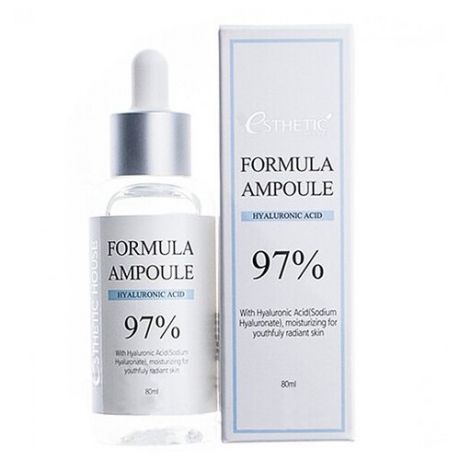Esthetic House Formula ampoule hyaluronic acid, 80мл Сыворотка для лица с гиалуроном