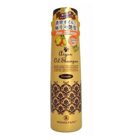 Momotani Organic argan shampoo, 290мл Шампунь для волос с маслом арганы без силикона