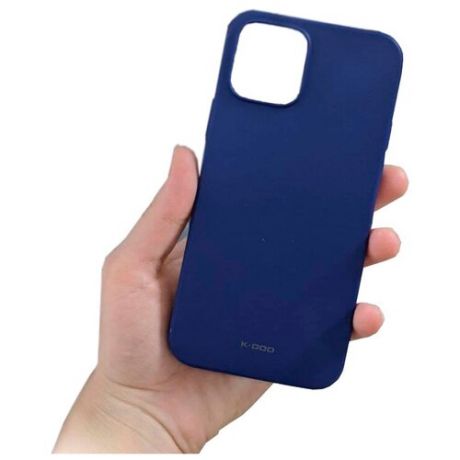 Чехол K-DOO Серии Q series для iphone 12 mini Синий (термопластичный полиуретан)