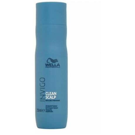 Wella Professionals / Шампунь для волос против перхоти INVIGO CLEAN SCALP, 250 мл