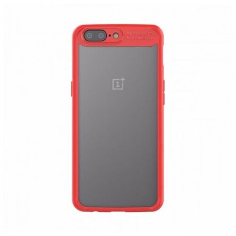 IPaky Hard Original Прозрачный чехол для OnePlus 5 с защитными бортиками