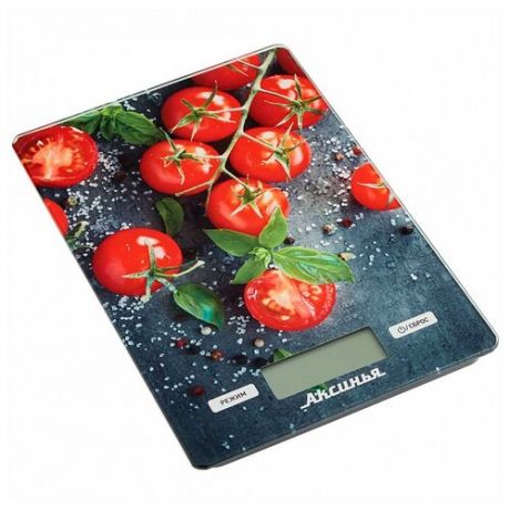 Кухонные весы Аксинья КС-6511 томаты