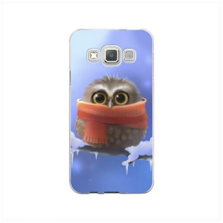Силиконовый чехол "Клетка с птицами графика" на Samsung Galaxy A3 / Самсунг Галакси А3