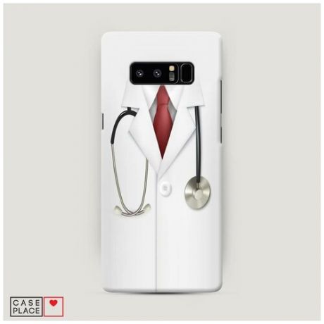 Чехол Пластиковый Samsung Galaxy Note 8 Халат врача