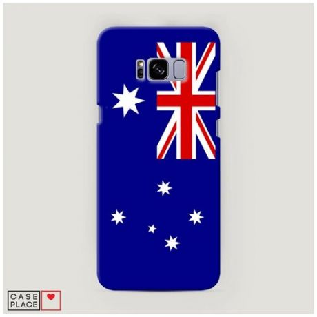 Чехол Пластиковый Samsung Galaxy S8 Plus Флаг Австралии 2
