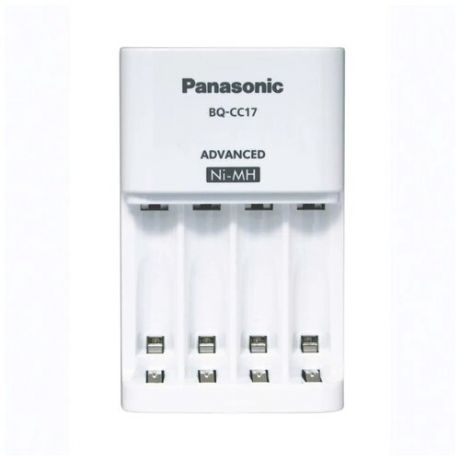 Зарядное устройство Panasonic Advanced (K-KJ17MCC40E) для 1-4 акк АА/ААА Ni-MH + 4шт АА 1900 mAh