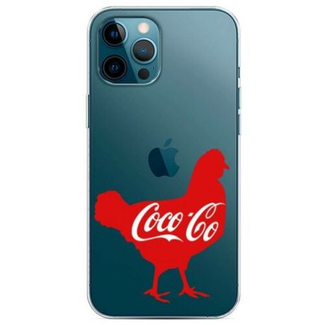 Силиконовый чехол "Coco Co" на Apple iPhone 12 Pro Max / Айфон 12 Про Макс
