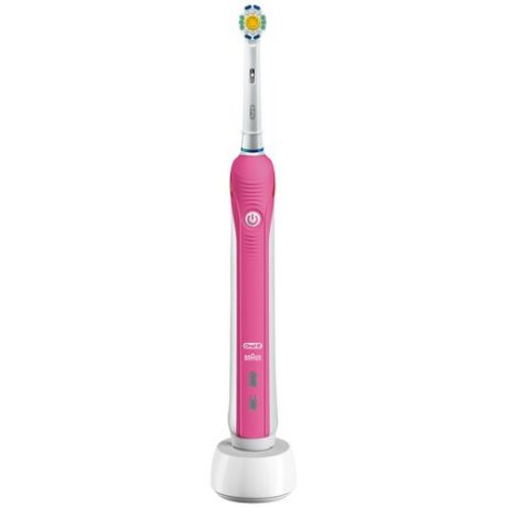 Электрическая зубная щетка Oral-B Pro 500 3D White, blue