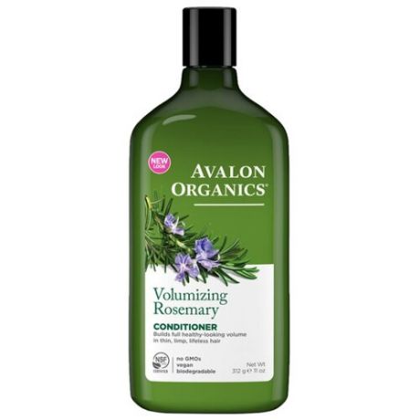 Кондиционер для объема волос с маслом розмарина Avalon Organics Volumizing Rosemary Conditioner 312 мл