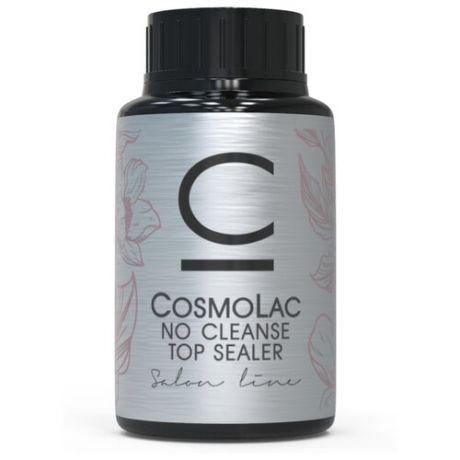 CosmoLac Верхнее покрытие No Cleanse Top Sealer, прозрачный, 30 мл
