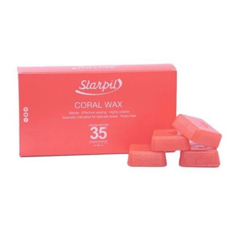 Воск в брикетах Коралл Starpil Coral Wax, 1000 гр