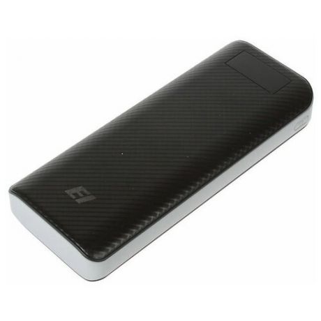 Внешний аккумулятор ELTRONIC 20000mAh фонарь/2 USB/дисплей (черный)