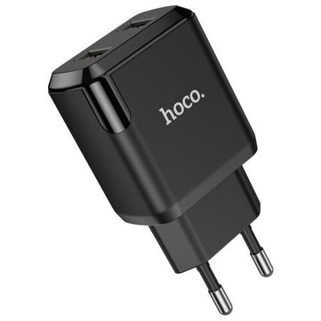 Зарядное устройство HOCO N7 Speedy 2*USB, 2.1A, черный