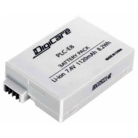 Аккумулятор DigiCare PLC-E8 (LP-E8 для EOS 600D, 650D, 700D)