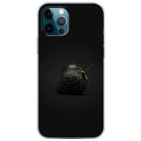 Силиконовый чехол "Яйцо на скейте" на Apple iPhone 12 Pro / Айфон 12 Про